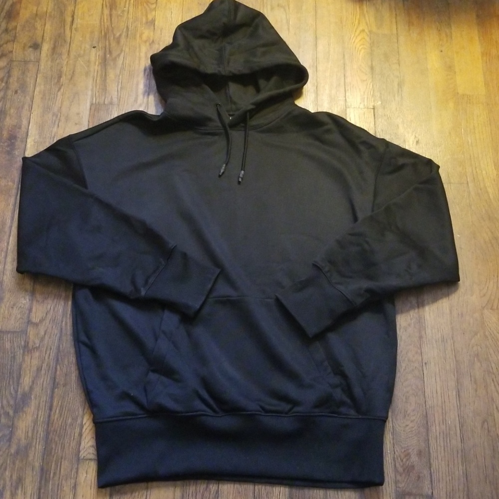 Black Cable Hoodie